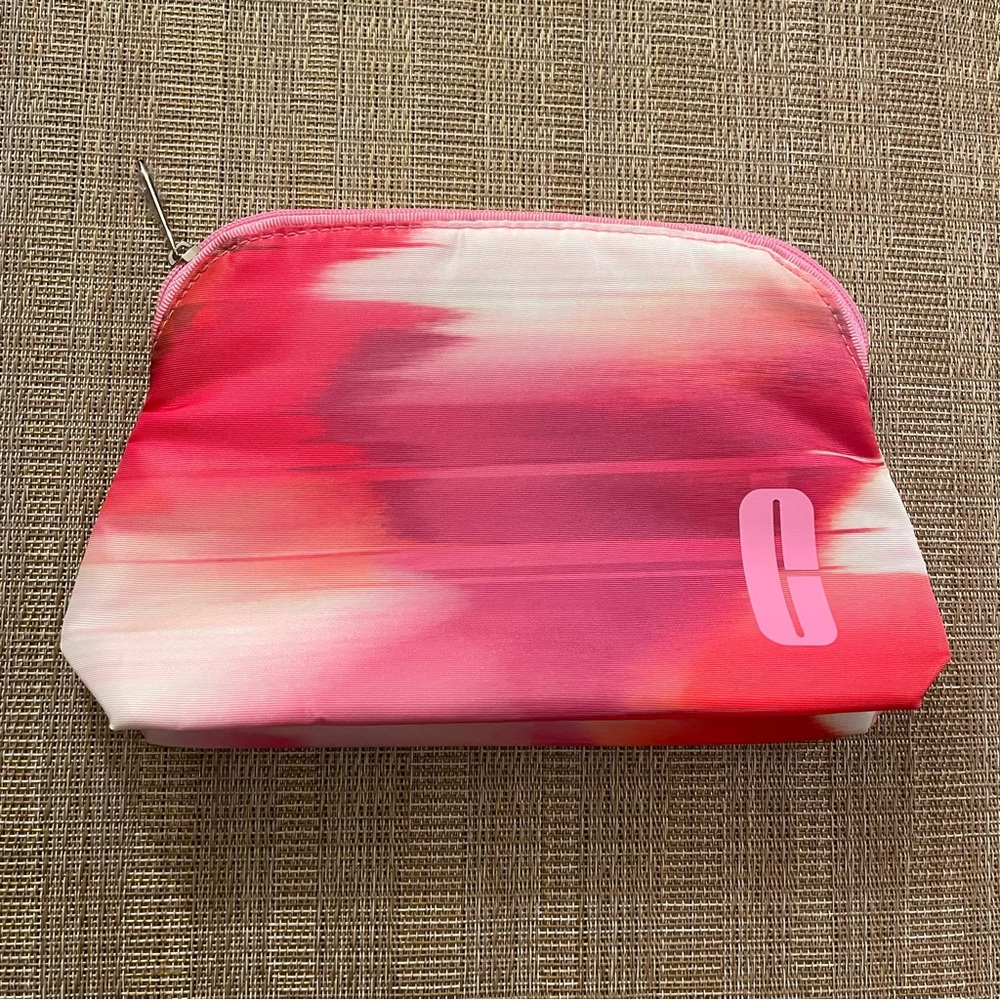 Clinique cosmetic bag.            NWOT